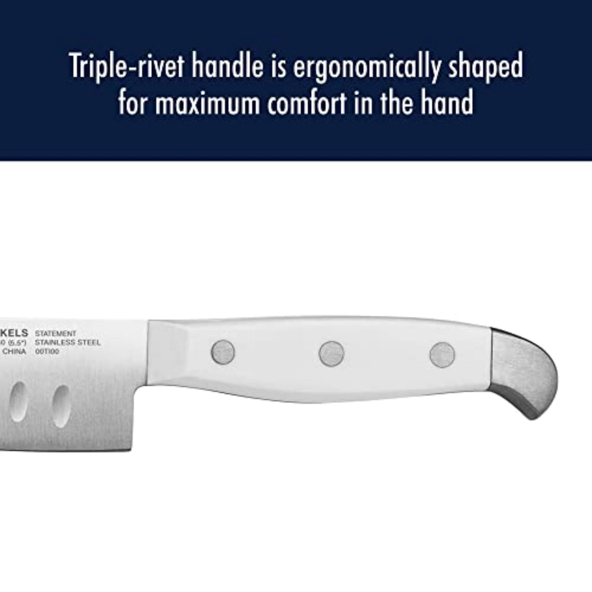 HENCKELS Statement kitchen shears for quick snipping and opening packages.