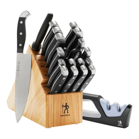 Henckels Statement knife block with full set ready for efficient prep.