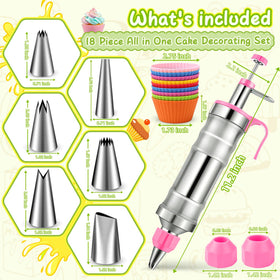Hendiy cake decorating kit makes a thoughtful gift for bakers and DIY lovers.