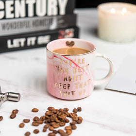 Birthday gift mug by Hendson for your aunt from family