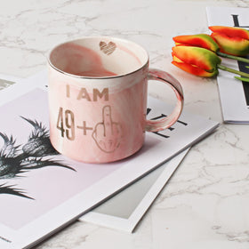 Hendson funny 50th birthday mug with cheerful message