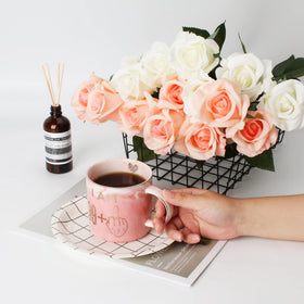Hendson non-toxic paint ceramic mug for safe, vibrant daily use