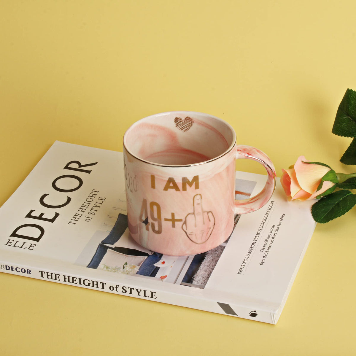 Hendson pink mug packaged ready for gifting