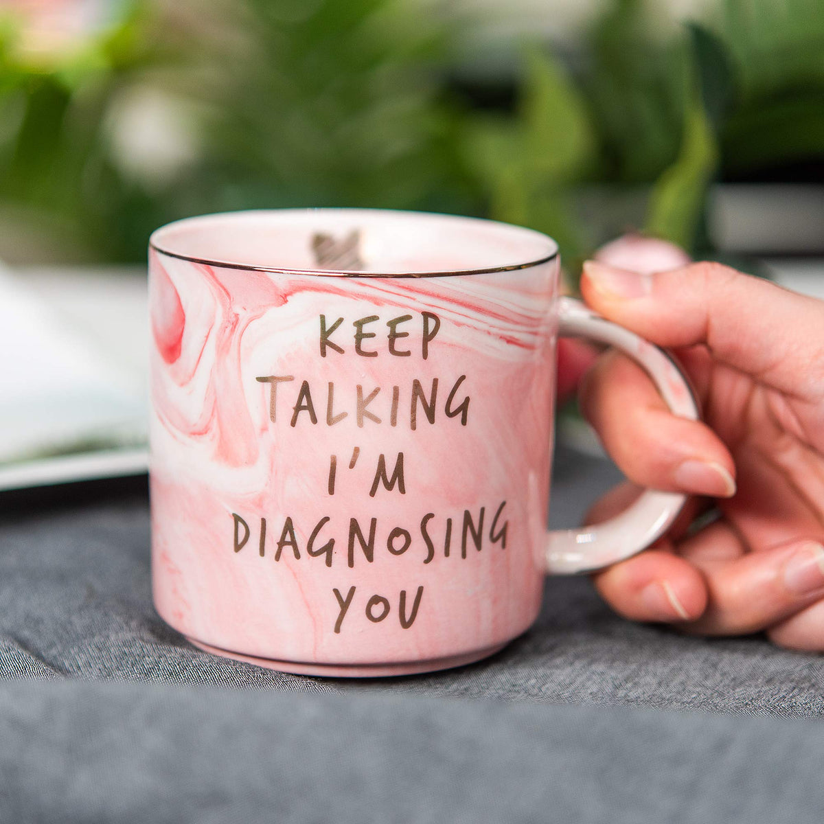 Premium ceramic mug suitable for birthdays, graduations, and more