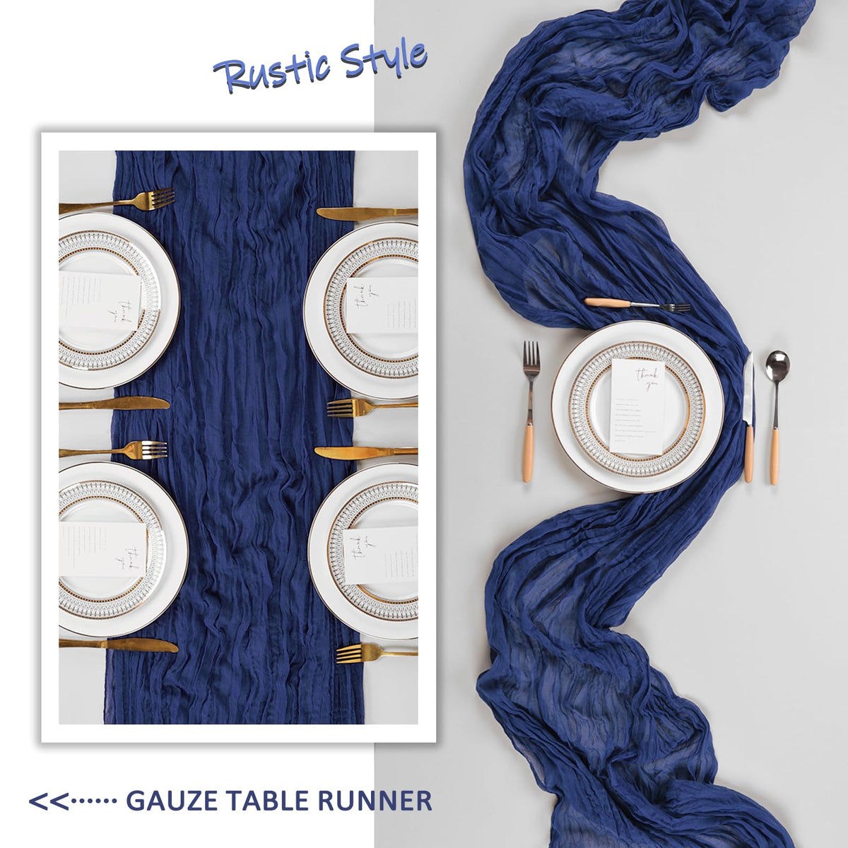 Heneger table runner at wedding decor for boho chic vibe.