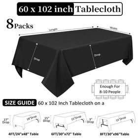 Heneger tablecloth folded edges and stitching for durable presentation