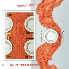 Living room styling with Heneger orange runner for cozy boho charm