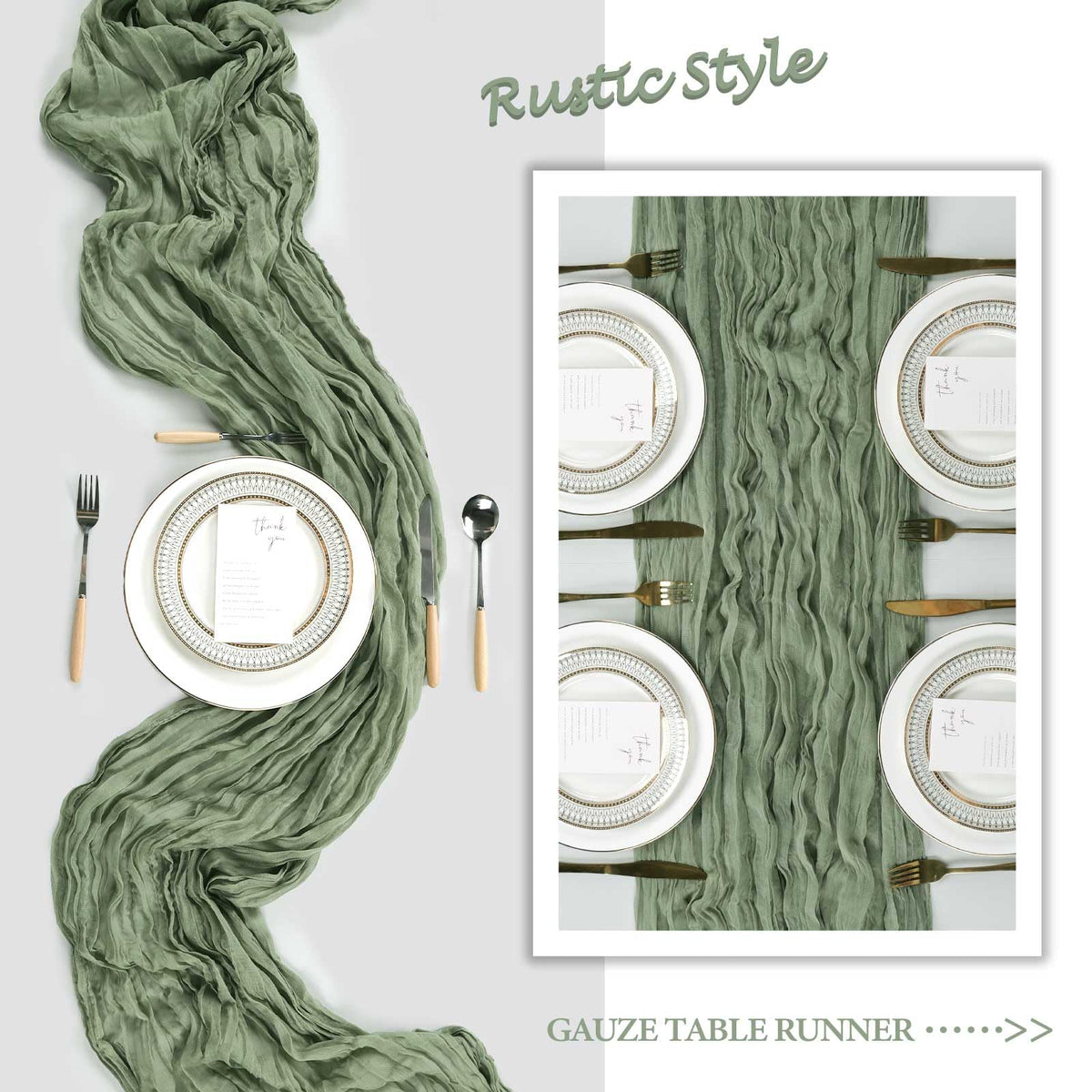 Heneger table runner suits gift wrapping and chair accents.