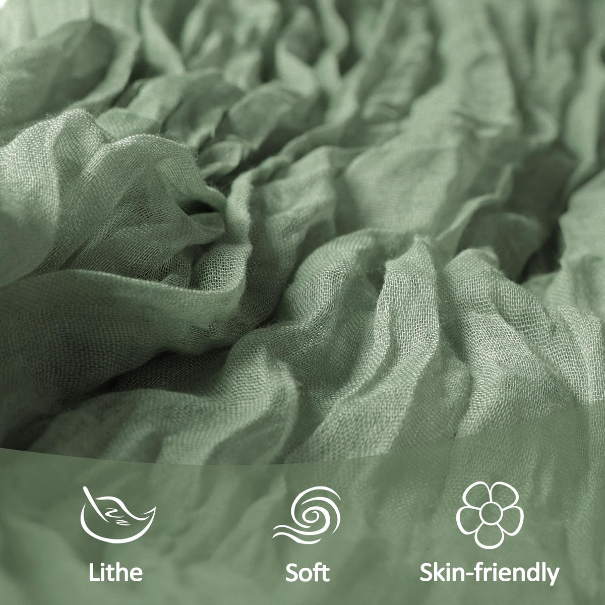 Heneger sage green runner perfect for baby showers and intimate gatherings.