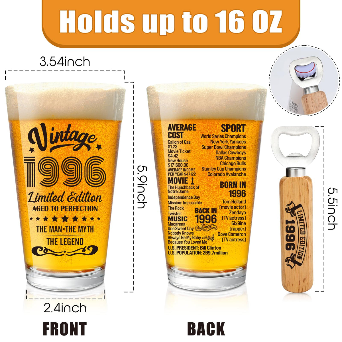 Henghere 30th birthday gift box ready for gifting.