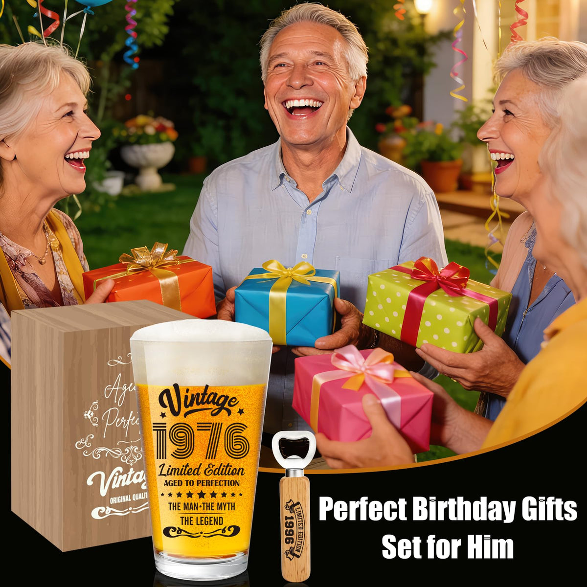 Henghere gift packaging emphasizes premium presentation for milestone gifting.
