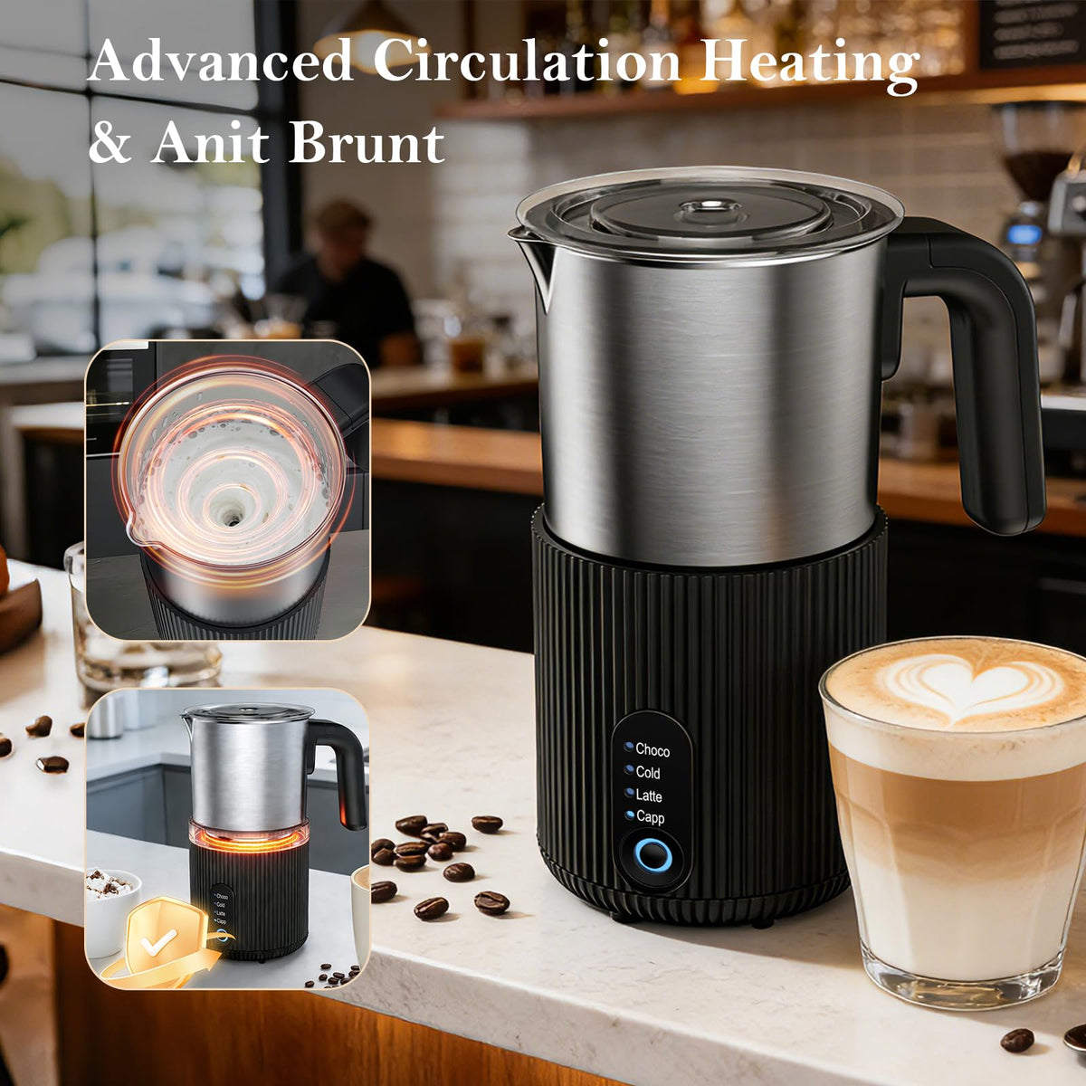 HENGTONGTOOL latte presets enable quick barista-style drinks at home