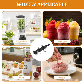 Dishwasher safe 6blade from HenSinTc simplifies cleanup after blending.