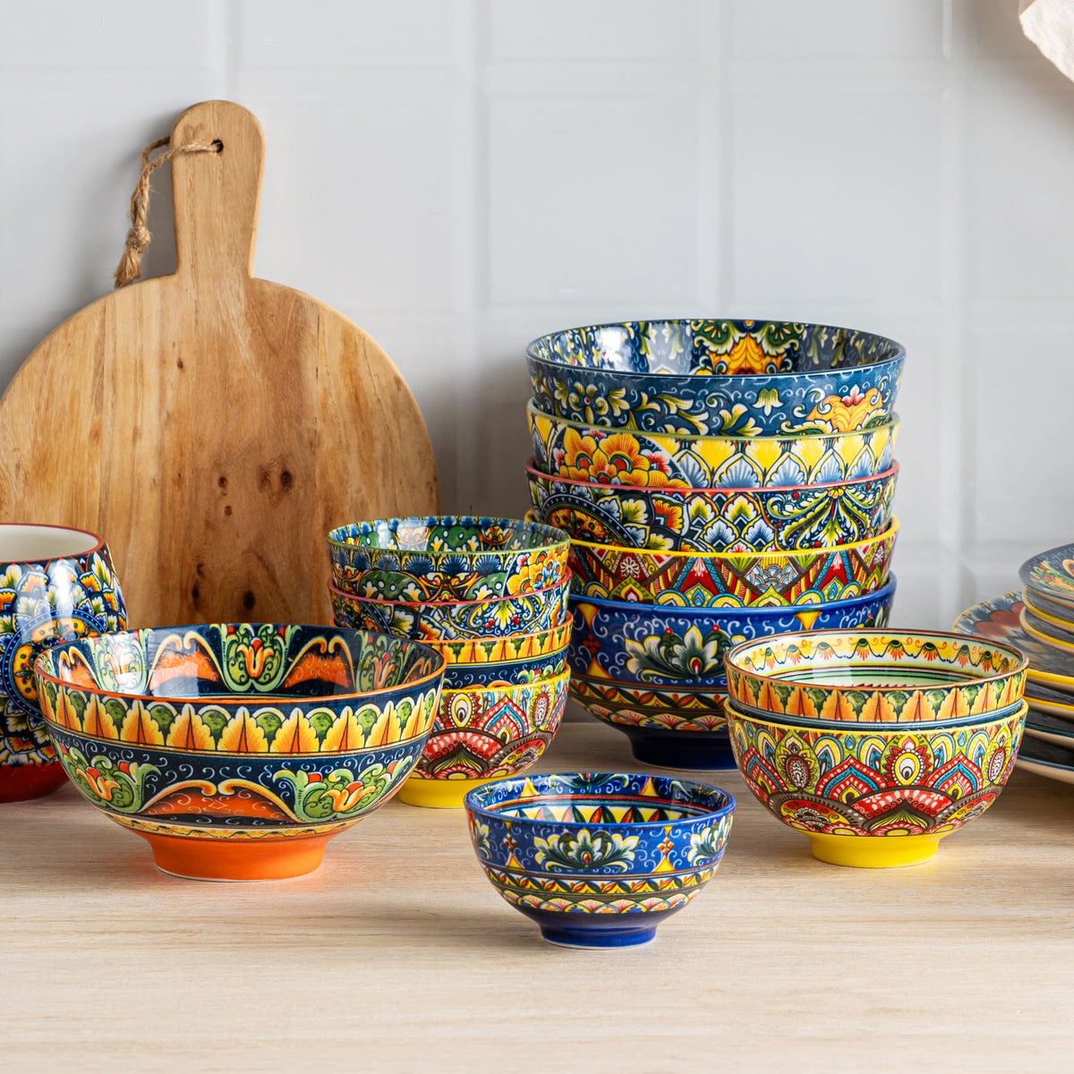 Henten Home gift-ready colorful bowls for birthdays and housewarmings