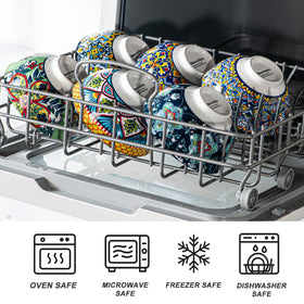 HENXFEN LEAD dishwasher-safe glaze for easy cleanup