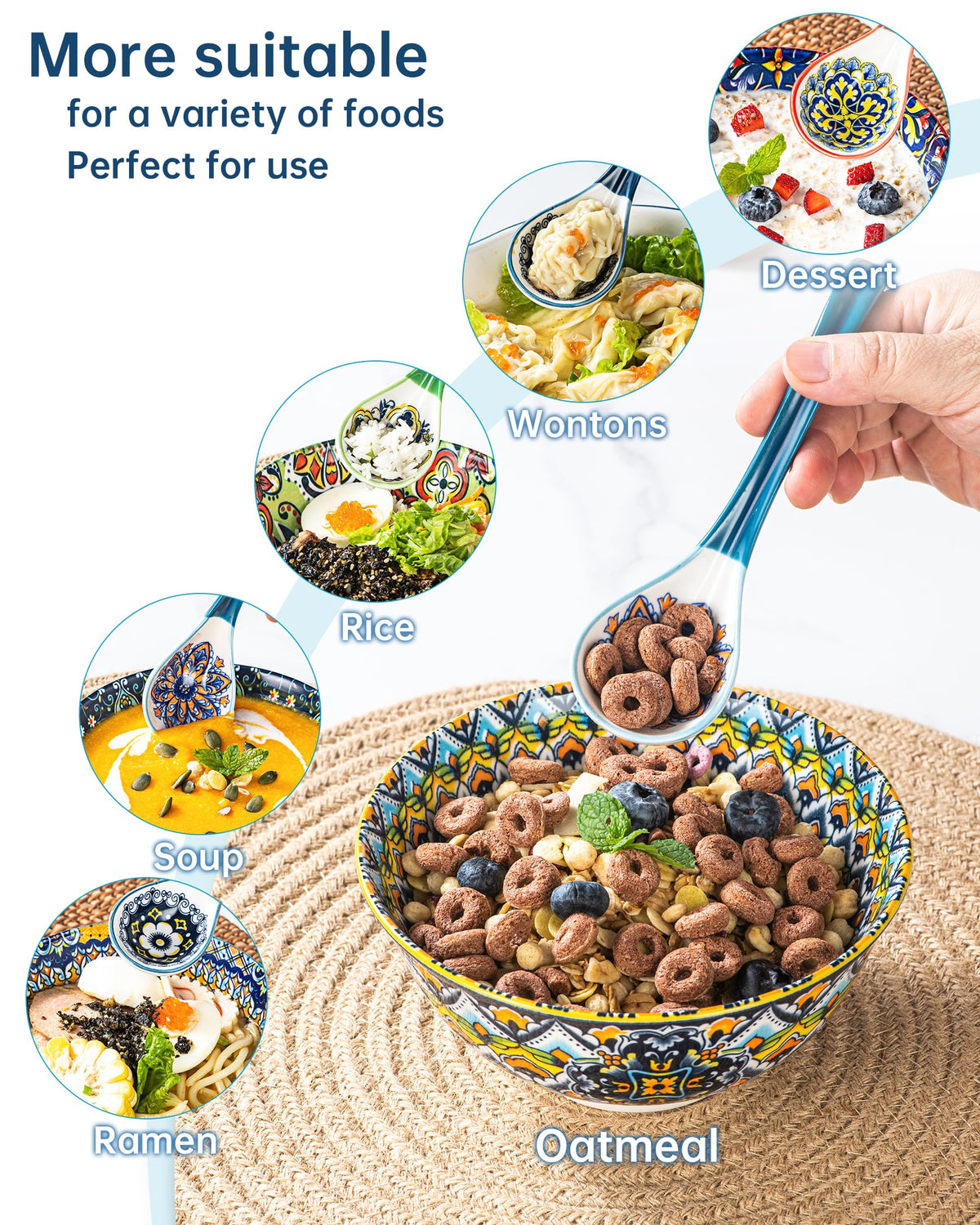 HENXFEN LEAD dishwasher-safe spoons maintain glossy glaze after frequent cleaning.