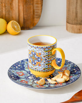 HENXFEN LEAD gift-ready boho mugs ideal for birthdays or housewarmings