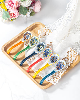 HENXFEN LEAD lead-free porcelain spoon emphasizes safe, durable kitchenware.