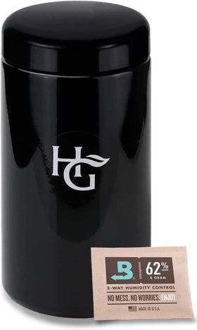 Herb Guard 500ml airtight jar on display keeping freshness sealed.