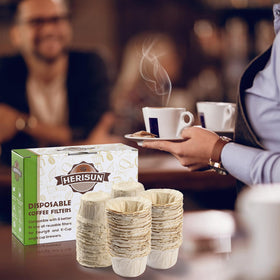 HERISUN filters resist tearing for reliable use in Keurig brewers.