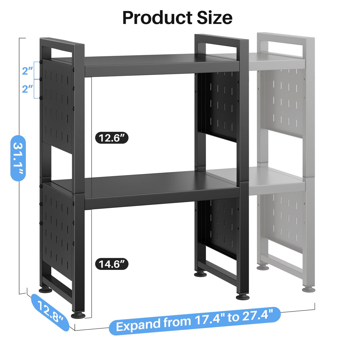 HERJOY stand includes quick assembly with clear instructions.