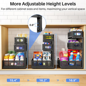HERJOY wobble-free pull-out design ensures smooth access.