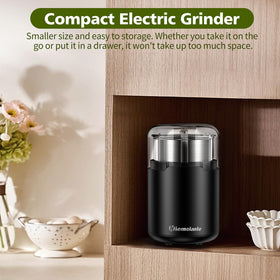 Hermolante close-up multipurpose grinder highlights sharp blades.