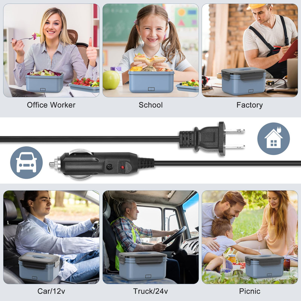 Herrfilk insulated carry bag protects meals during transport.