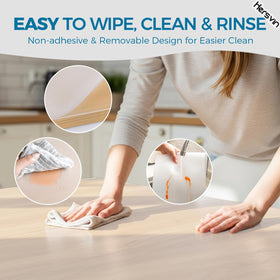 Hersvin easy-cut liner easily fits any space with scissors.