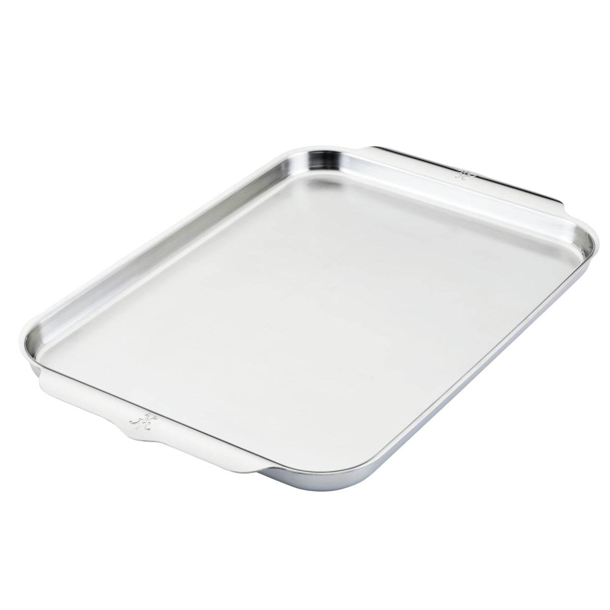 Hestan OvenBond half sheet pan with heat core for even browning.
