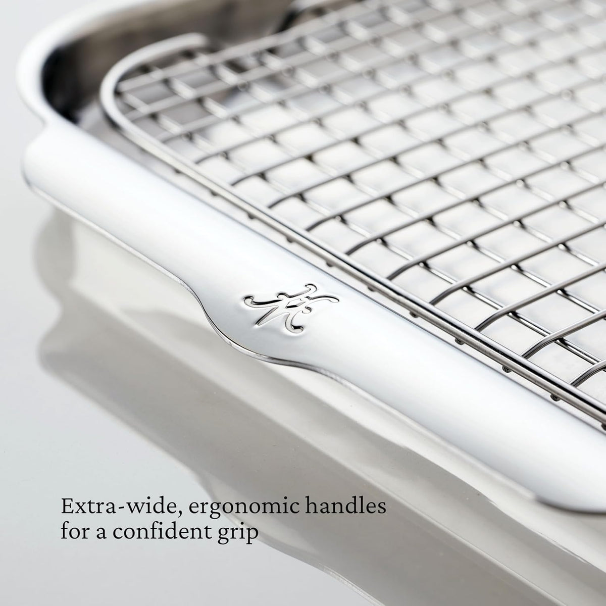 Hestan Provisions OvenBond exterior polished finish adds modern kitchen appeal.