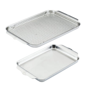 Hestan Provisions OvenBond half-sheet pan with even heat for browning