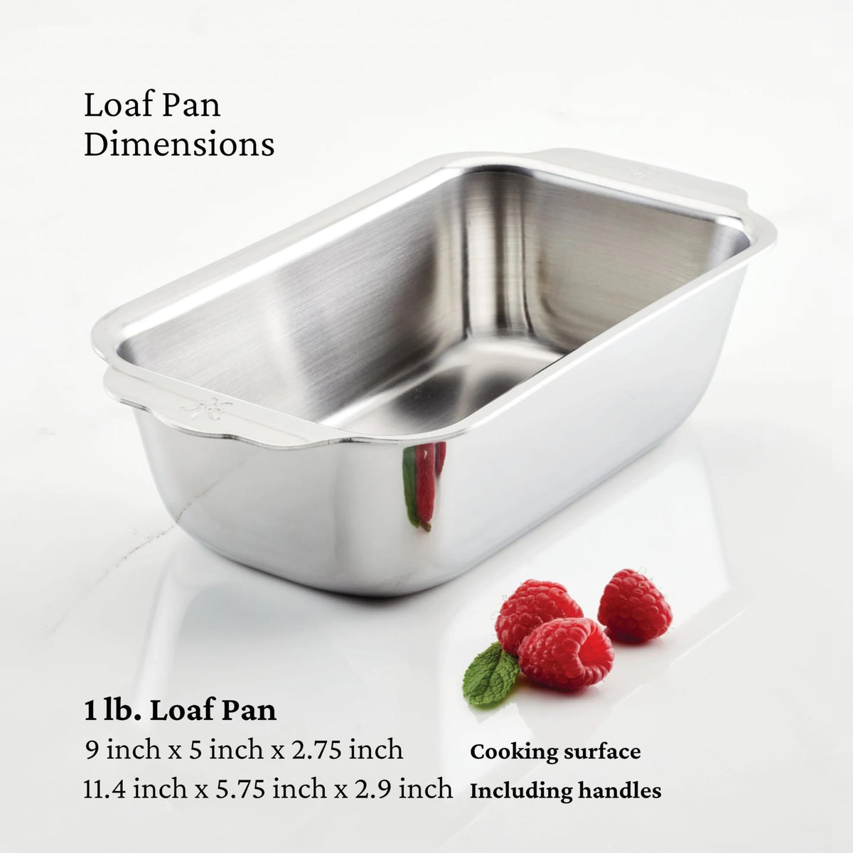 Hestan Provisions OvenBond loaf pan heat distribution focuses heat evenly for browning