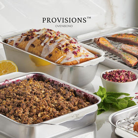 Hestan Provisions OvenBond loaf pan safe up to 600°F for broiling and baking