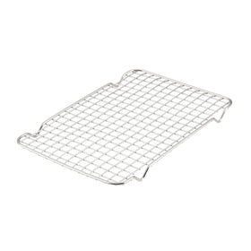 Hestan Provisions OvenBond rack front view with curved handles for easy oven handling.