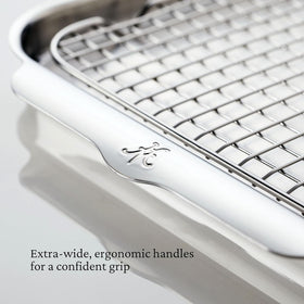 Hestan Provisions OvenBond quarter-sheet pan for versatile small-batch baking