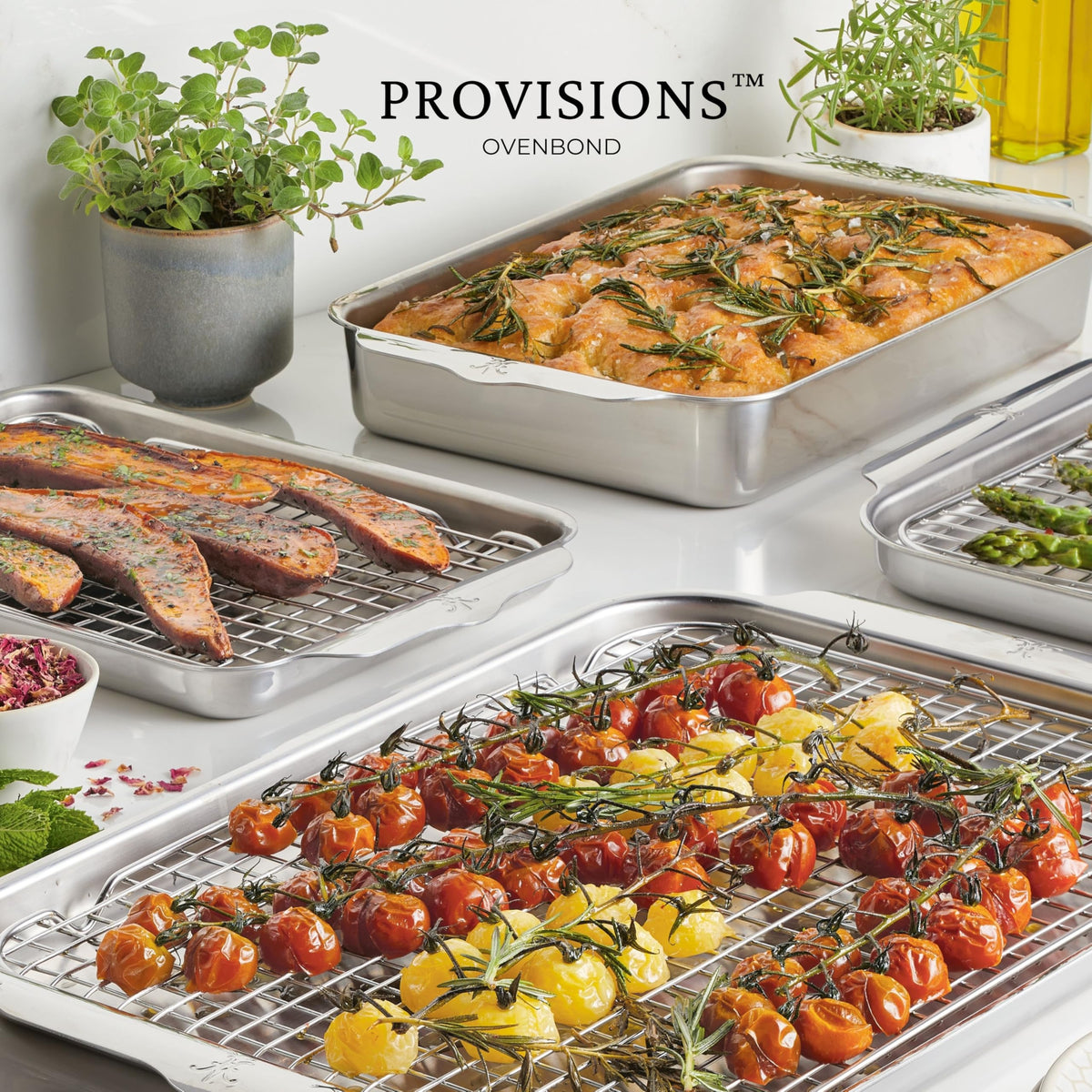 Hestan Provisions OvenBond rack close-up emphasizes premium finish