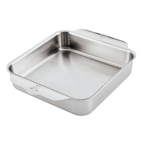 Hestan Provisions OvenBond 8x8 square baking pan, delivering even heat for consistent browning