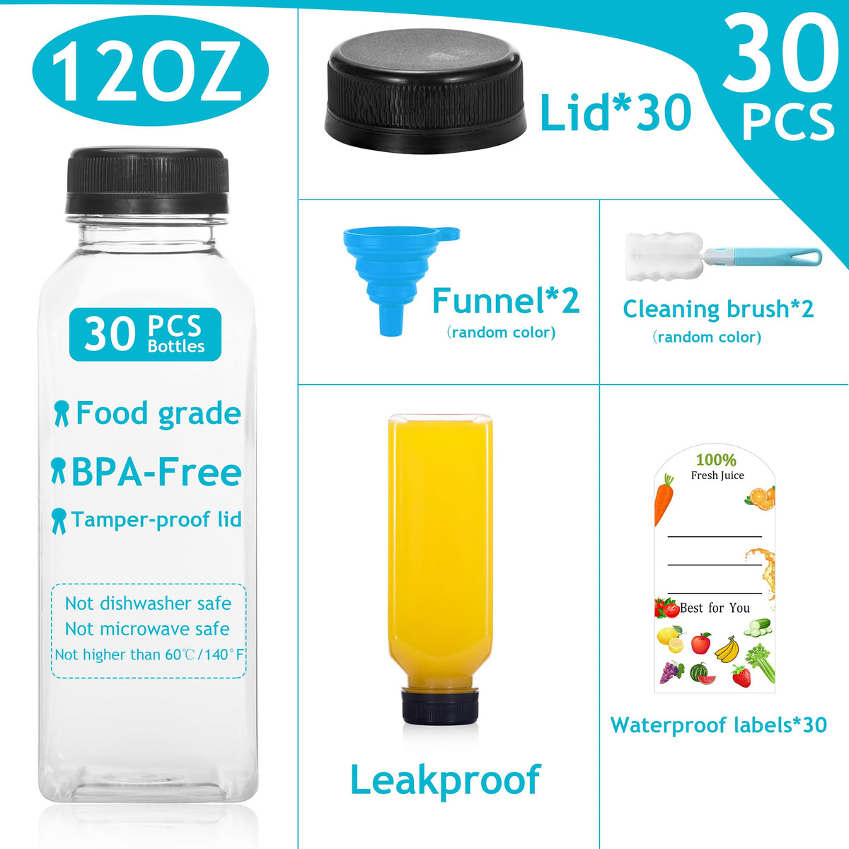 HEWASME food-grade PET bottle for safe drinks.