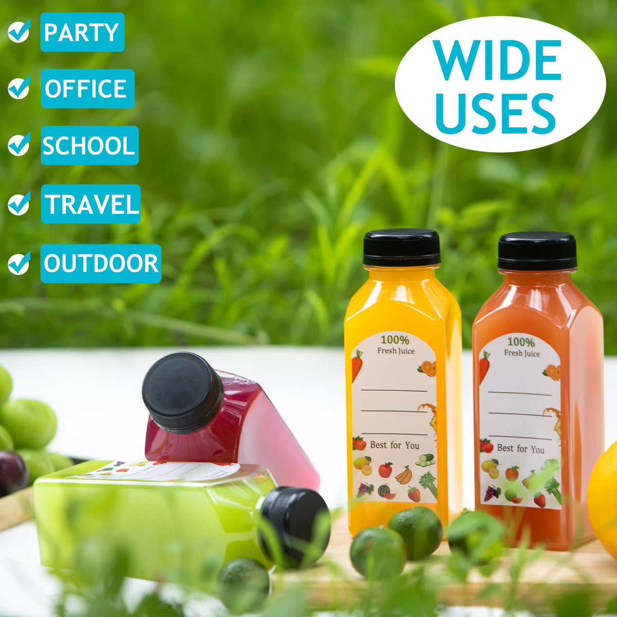 HEWASME leak-proof seal keeps drinks fresh on the go.