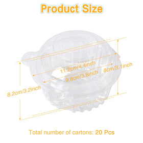 Hewnda dome container with lock lever keeps contents secure during transport.
