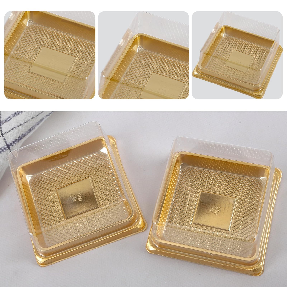 Hewnda packaging box for cakes and sweets displayed for easy gifting.