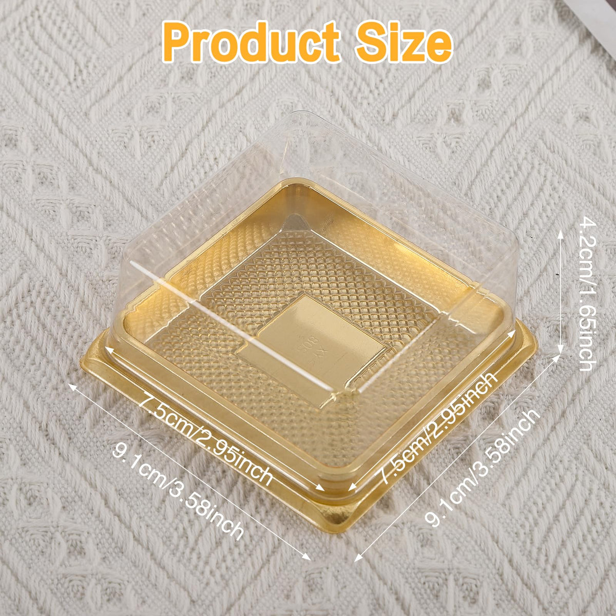 Hewnda PS food-grade material closeup shows safe packaging for desserts.