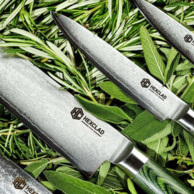 HexClad 9-inch honing rod helps maintain a sharp edge