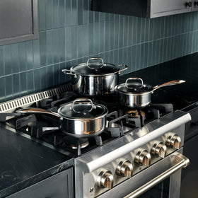 HexClad 2-quart pot with lid ideal for sauces and simmering