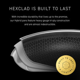 HexClad pan is dishwasher-safe for simple post-roast cleanup.