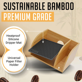 HexNub heat-retaining-lid helps keep coffee warm while protecting from dust