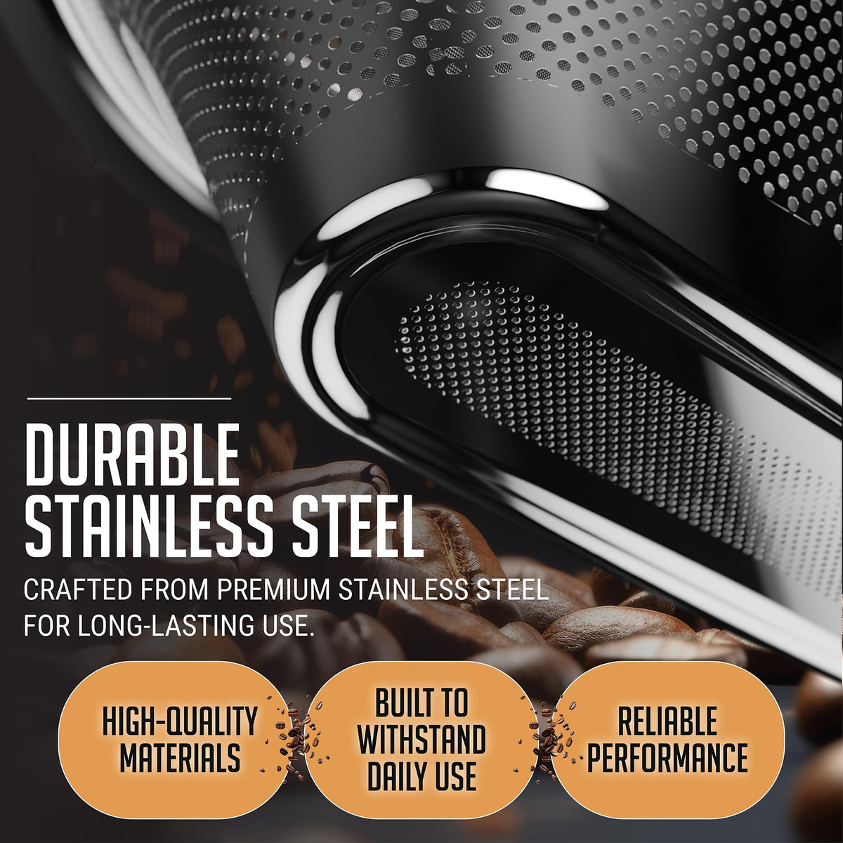 HEXNUB perfectly fits Moccamaster and compatible brewers for a seamless upgrade.