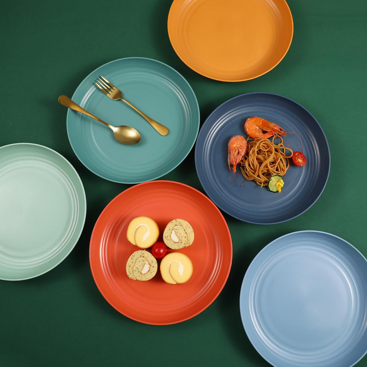 HEYCOME BPA-free plates offer a safe, non-toxic dining option for families.