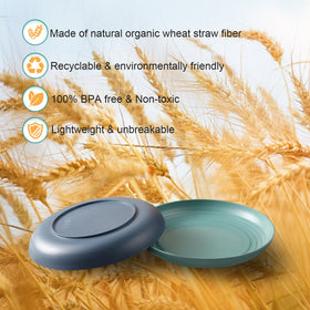 HEYCOME dishwasher-safe plates simplify cleanup after meals.